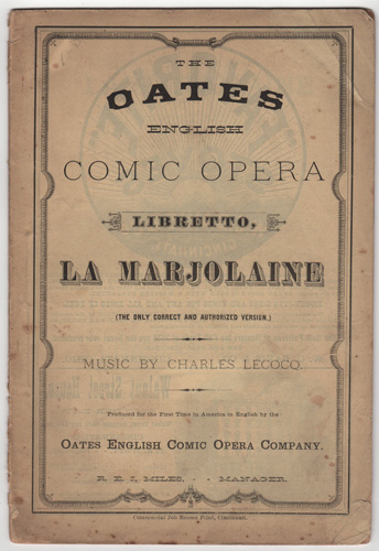 La Marjolaine 1878